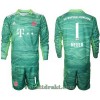 FC Bayern München Manuel Neuer 1 Tredje 2021-22 - Barn Keeper Langermet Draktsett